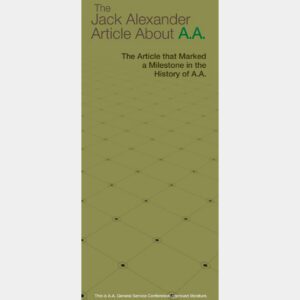 Jack Alexander Article About A.A.