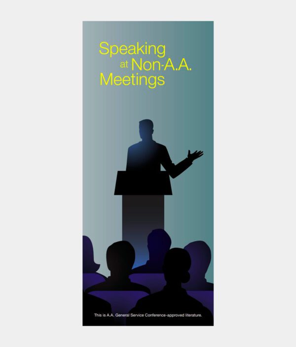 Speaking at Non-A.A. Meetings