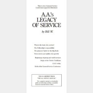 A.A.’s Legacy of Service